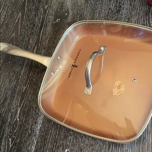 Copper Chef Square pan w/lid